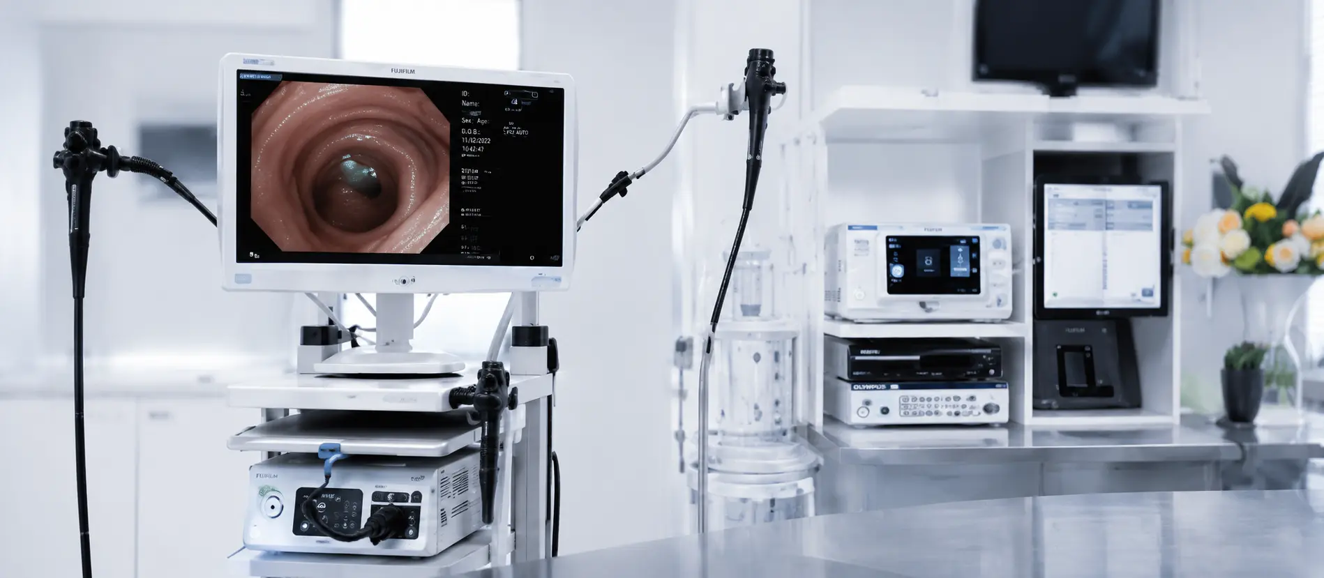 Olympus i Mindray oprema